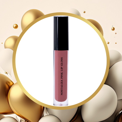 Nostalgia Pink Moisturizing Lip Gloss