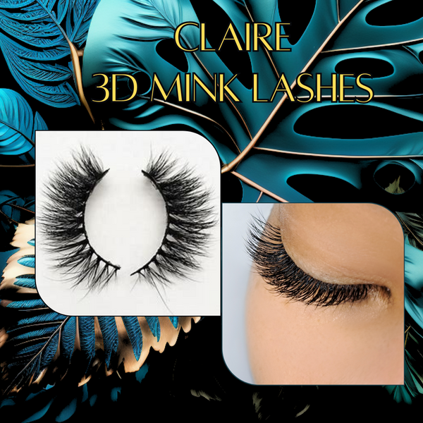 Claire 3D Mink Lashes