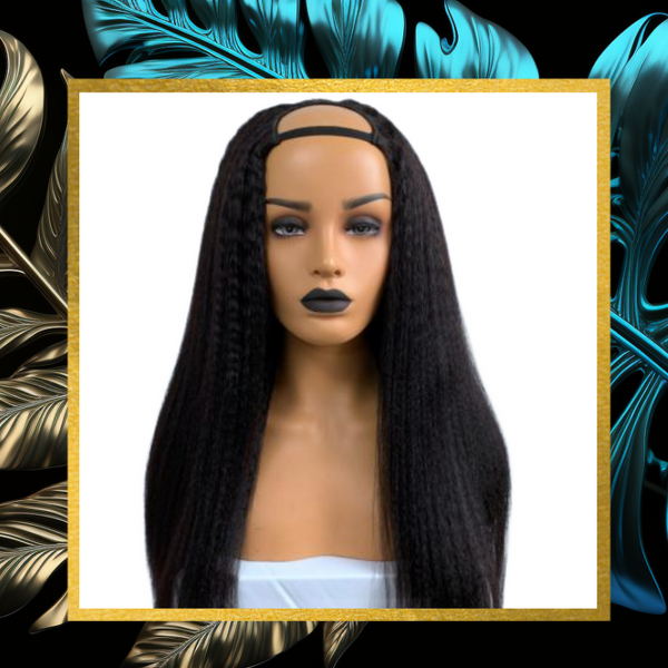 Brazilian Kinky Straight U-Part Wig