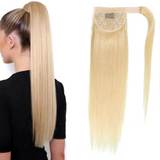 Blonde Wrap Around Ponytail