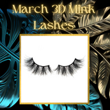 March 3D Mink Lashes 25mm