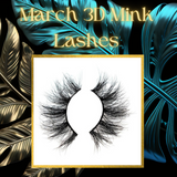 March 3D Mink Lashes 25mm