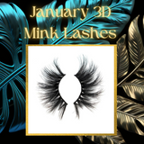 January 3D Mink Lashes 25mm