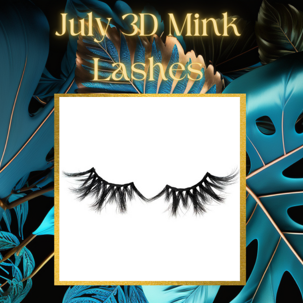 July 3D Mink Lashes 25mm