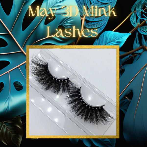 May 3D Mink Lashes 25mm