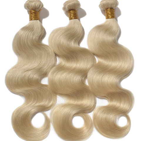 Russian Blonde Body Wave Bundle Deals